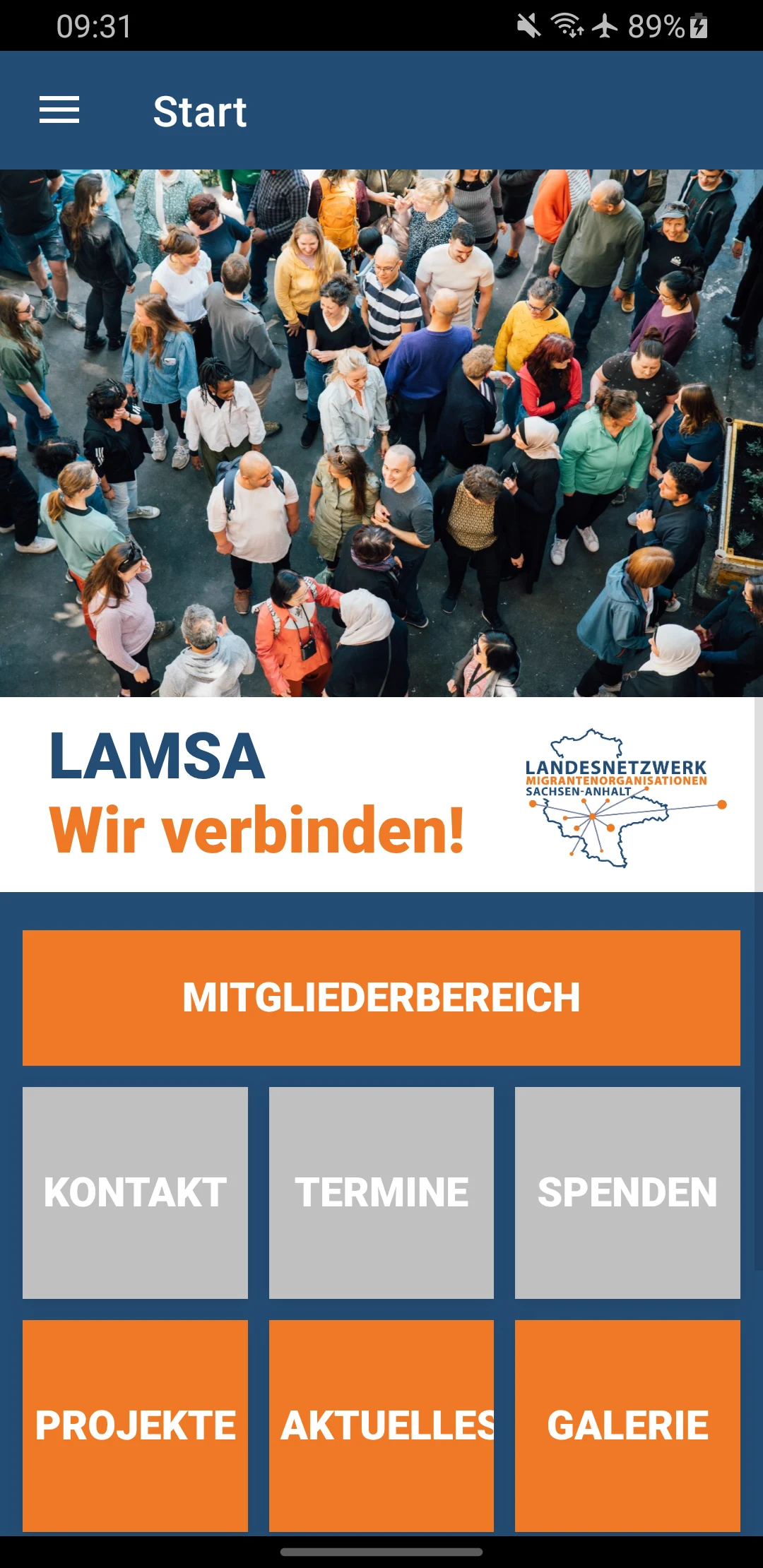 LAMSA App screenshot