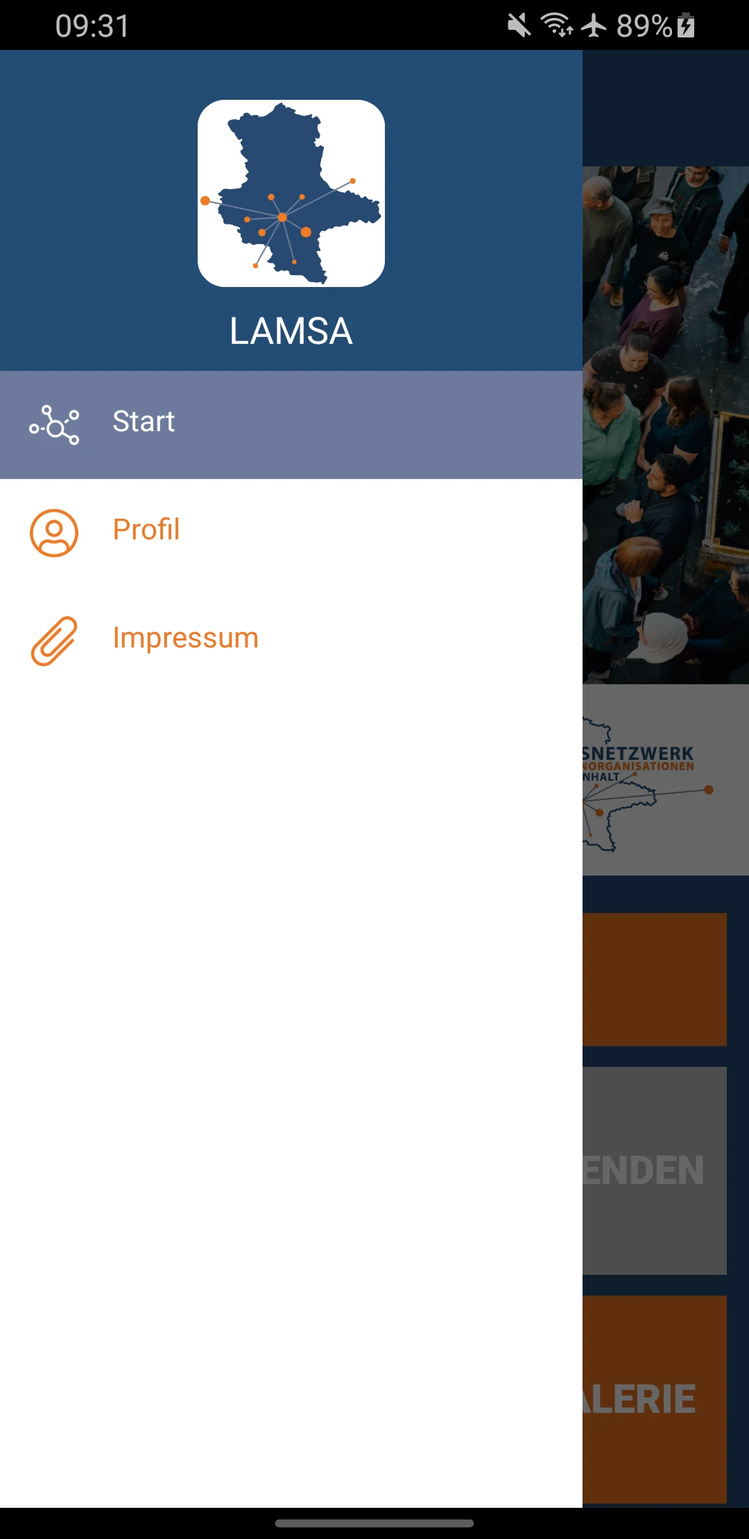 LAMSA App screenshot
